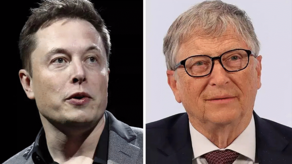 Bill Gates and Elon Musk