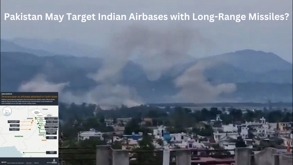 long-range missile strikes on Indian airbases
