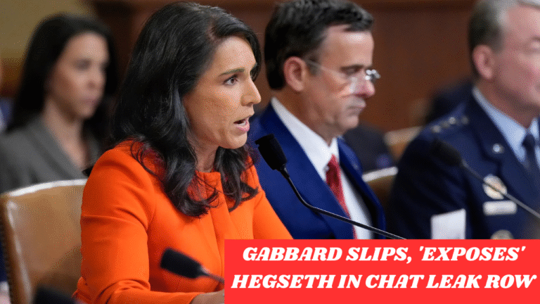 Gabbard fires intelligence officials