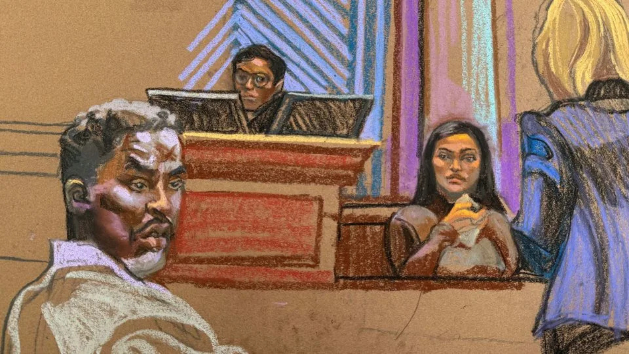 SEAN 'DIDDY' COMBS COURTROOM SKETCH