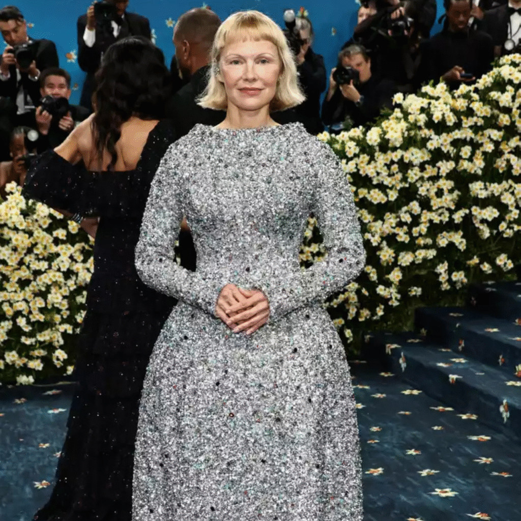 Pamela Anderson's 2025 Met Gala Look